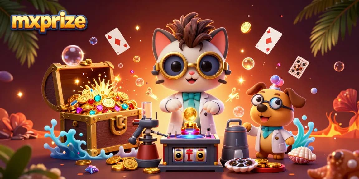 Engage in thrilling gameplay with mxprize as the mad scientist cat invents a gold-coin-replication machine.
