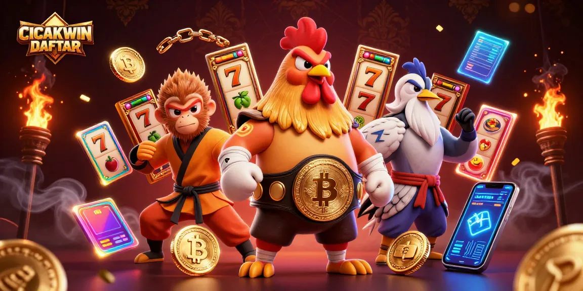 Engage with thrilling gameplay as you explore CICAKWIN DAFTAR for exciting slot wins and jackpots.