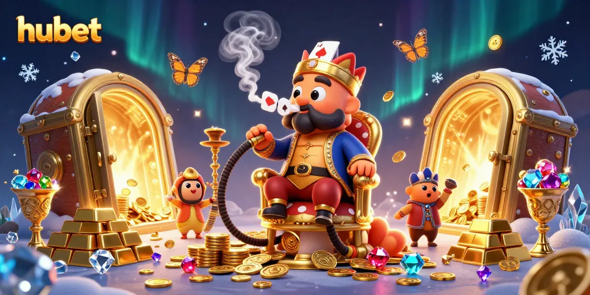 Experience vibrant casino action at hubet with colorful 3D characters and exciting game elements.
