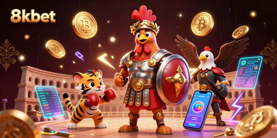 Win big at 8xbet with a thrilling 3D gladiator scene showcasing immersive gaming elements.