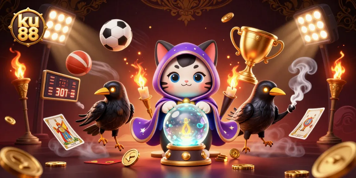 Engage in thrilling moments with ku 88, highlighted by a mystical scene of games and fortune
