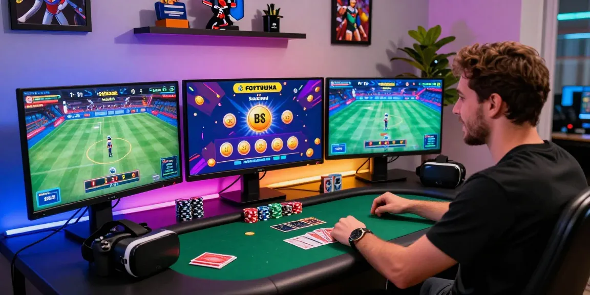 Exciting online casino experience featuring Fortuna Paraguay with vibrant gaming atmosphere and player celebration.