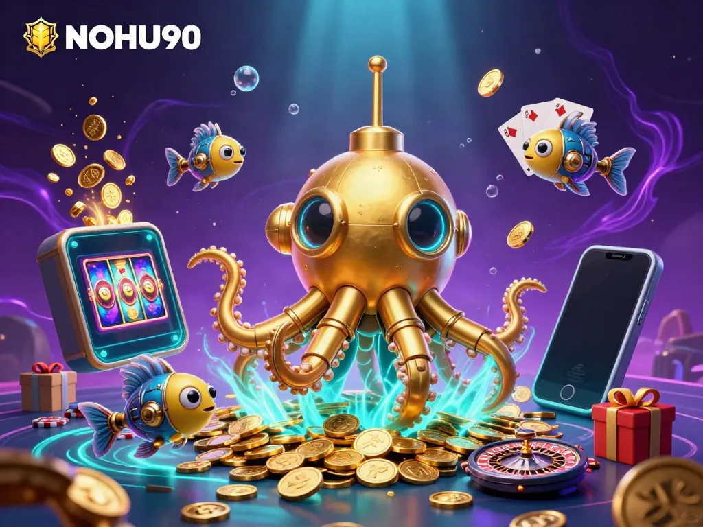 Engage with NOHU90's thrilling gaming experience through vibrant slot adventures and treasure-filled gameplay.